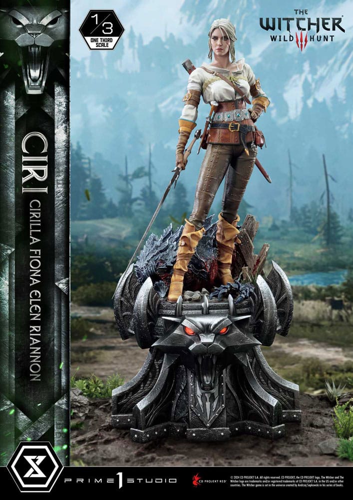 The Witcher 3: Wild Hunt Museum Masterline Statue 1/3 Wild Hunt Ciri Fiona Elen Riannon 81 cm    - Preorder - ETA: 25.07.2026