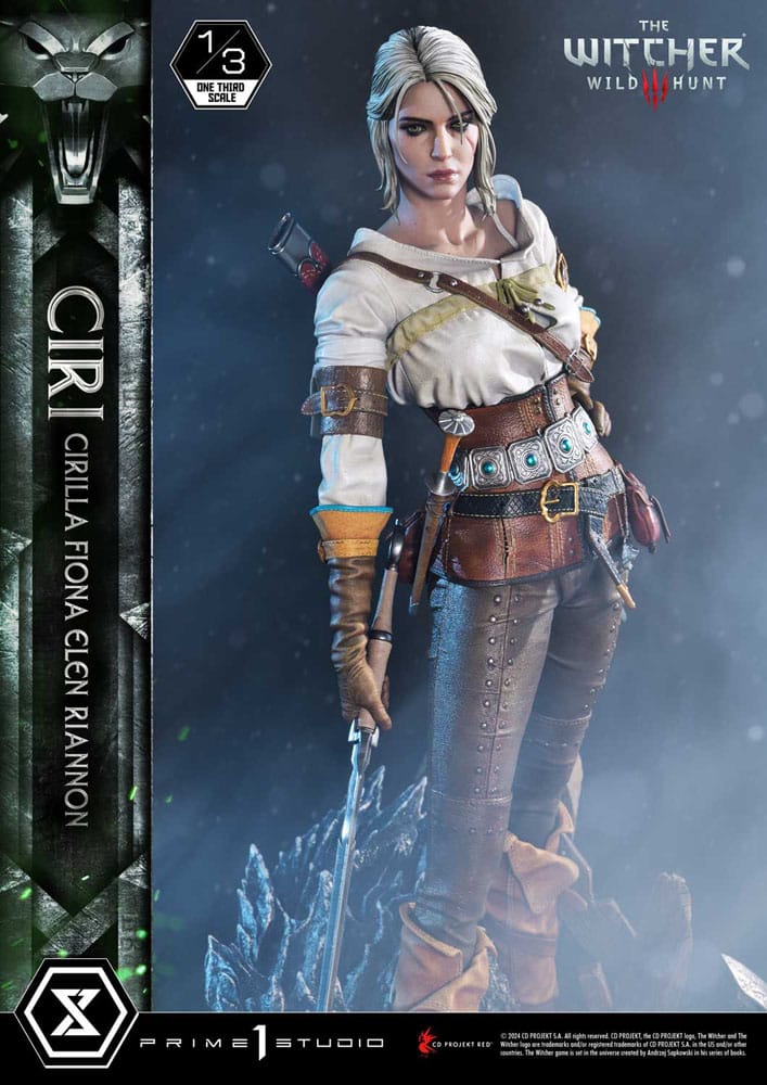 The Witcher 3: Wild Hunt Museum Masterline Statue 1/3 Wild Hunt Ciri Fiona Elen Riannon 81 cm    - Preorder - ETA: 25.07.2026