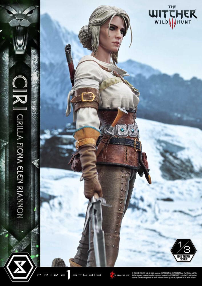 The Witcher 3: Wild Hunt Museum Masterline Statue 1/3 Wild Hunt Ciri Fiona Elen Riannon 81 cm    - Preorder - ETA: 25.07.2026