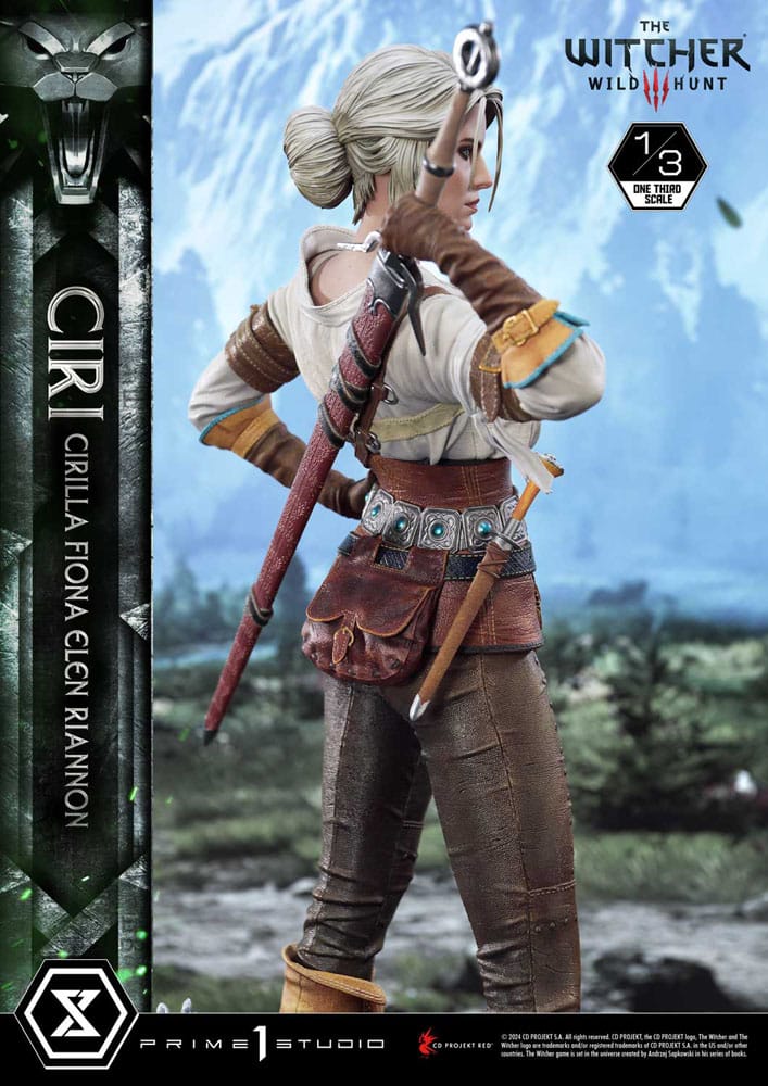 The Witcher 3: Wild Hunt Museum Masterline Statue 1/3 Wild Hunt Ciri Fiona Elen Riannon 81 cm    - Preorder - ETA: 25.07.2026