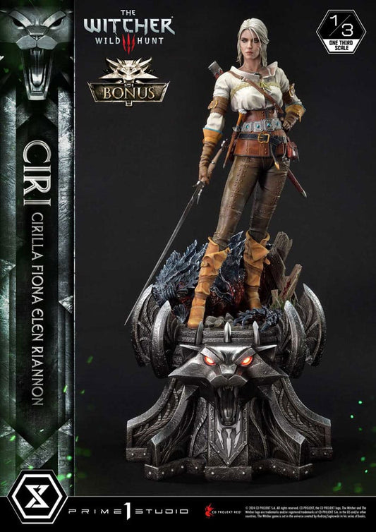 The Witcher 3: Wild Hunt Museum Masterline Statue 1/3 Wild Hunt Ciri Fiona Elen Riannon Bonus Version 81 cm    - Preorder - ETA: 25.07.2026