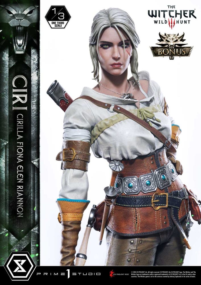 The Witcher 3: Wild Hunt Museum Masterline Statue 1/3 Wild Hunt Ciri Fiona Elen Riannon Bonus Version 81 cm    - Preorder - ETA: 25.07.2026