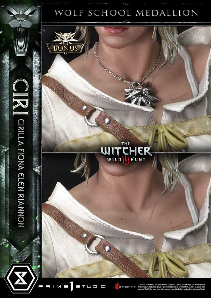 The Witcher 3: Wild Hunt Museum Masterline Statue 1/3 Wild Hunt Ciri Fiona Elen Riannon Bonus Version 81 cm    - Preorder - ETA: 25.07.2026