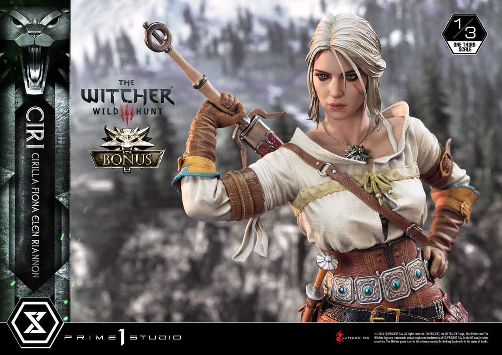 The Witcher 3: Wild Hunt Museum Masterline Statue 1/3 Wild Hunt Ciri Fiona Elen Riannon Bonus Version 81 cm    - Preorder - ETA: 25.07.2026