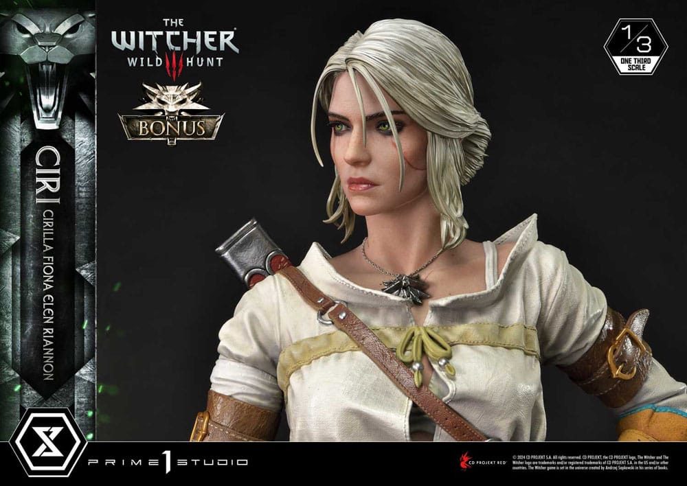 The Witcher 3: Wild Hunt Museum Masterline Statue 1/3 Wild Hunt Ciri Fiona Elen Riannon Bonus Version 81 cm    - Preorder - ETA: 25.07.2026