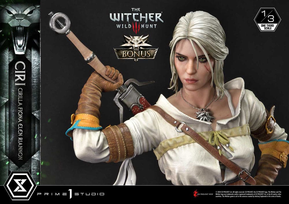 The Witcher 3: Wild Hunt Museum Masterline Statue 1/3 Wild Hunt Ciri Fiona Elen Riannon Bonus Version 81 cm    - Preorder - ETA: 25.07.2026