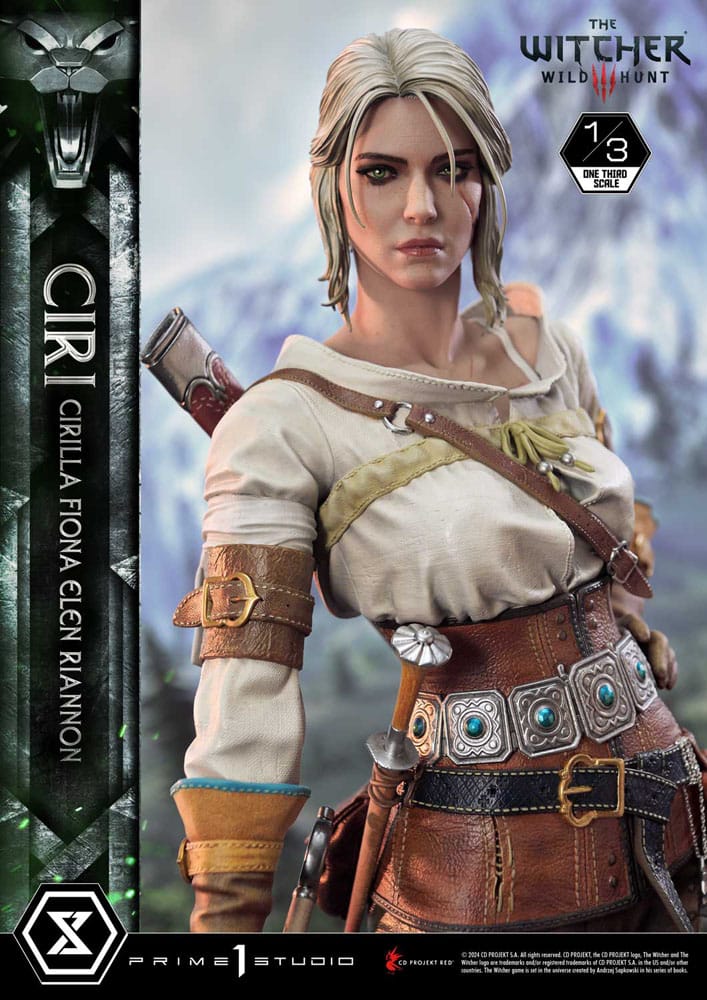The Witcher 3: Wild Hunt Museum Masterline Statue 1/3 Wild Hunt Ciri Fiona Elen Riannon Bonus Version 81 cm    - Preorder - ETA: 25.07.2026