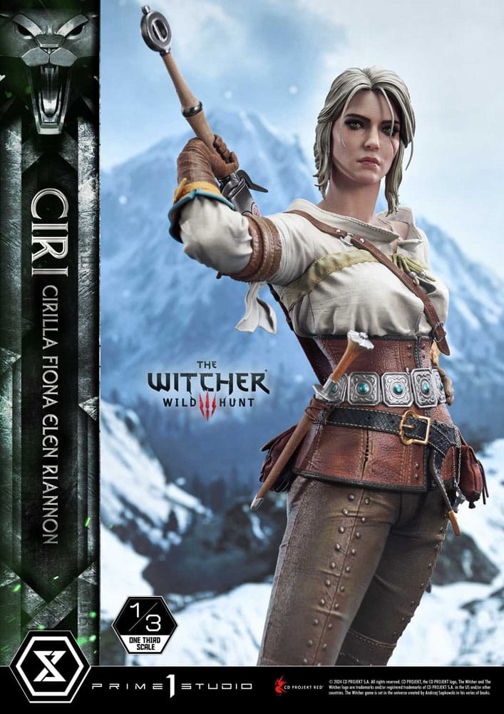 The Witcher 3: Wild Hunt Museum Masterline Statue 1/3 Wild Hunt Ciri Fiona Elen Riannon Bonus Version 81 cm    - Preorder - ETA: 25.07.2026