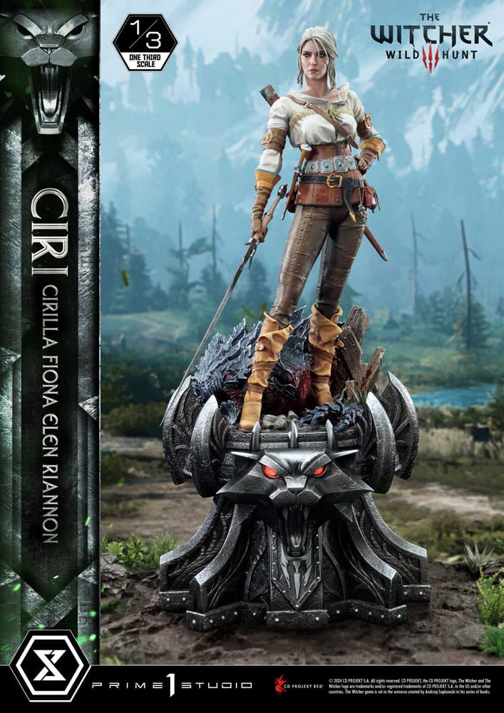 The Witcher 3: Wild Hunt Museum Masterline Statue 1/3 Wild Hunt Ciri Fiona Elen Riannon Bonus Version 81 cm    - Preorder - ETA: 25.07.2026