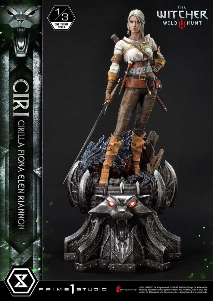 The Witcher 3: Wild Hunt Museum Masterline Statue 1/3 Wild Hunt Ciri Fiona Elen Riannon Bonus Version 81 cm    - Preorder - ETA: 25.07.2026