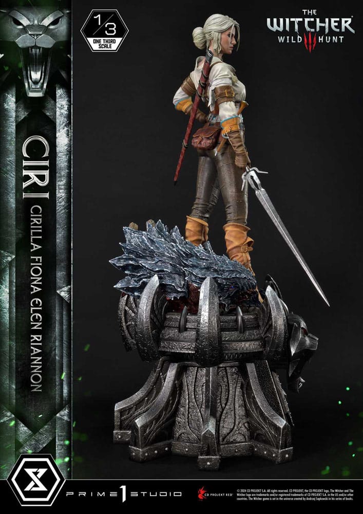 The Witcher 3: Wild Hunt Museum Masterline Statue 1/3 Wild Hunt Ciri Fiona Elen Riannon Bonus Version 81 cm    - Preorder - ETA: 25.07.2026