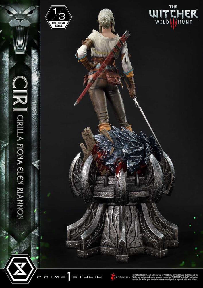 The Witcher 3: Wild Hunt Museum Masterline Statue 1/3 Wild Hunt Ciri Fiona Elen Riannon Bonus Version 81 cm    - Preorder - ETA: 25.07.2026