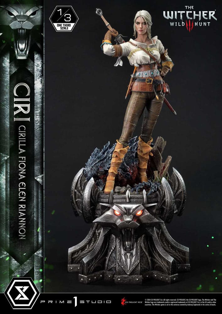 The Witcher 3: Wild Hunt Museum Masterline Statue 1/3 Wild Hunt Ciri Fiona Elen Riannon Bonus Version 81 cm    - Preorder - ETA: 25.07.2026