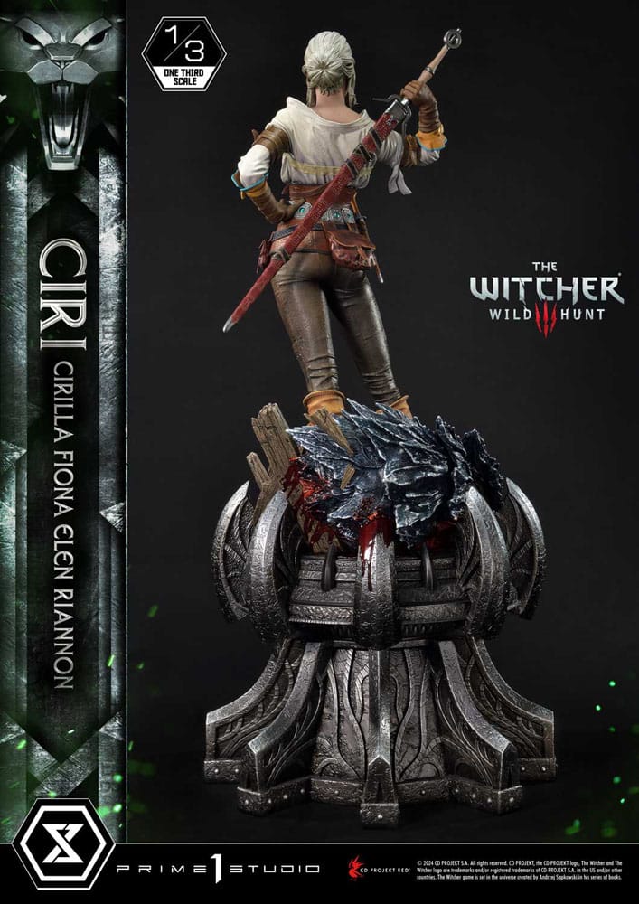 The Witcher 3: Wild Hunt Museum Masterline Statue 1/3 Wild Hunt Ciri Fiona Elen Riannon Bonus Version 81 cm    - Preorder - ETA: 25.07.2026