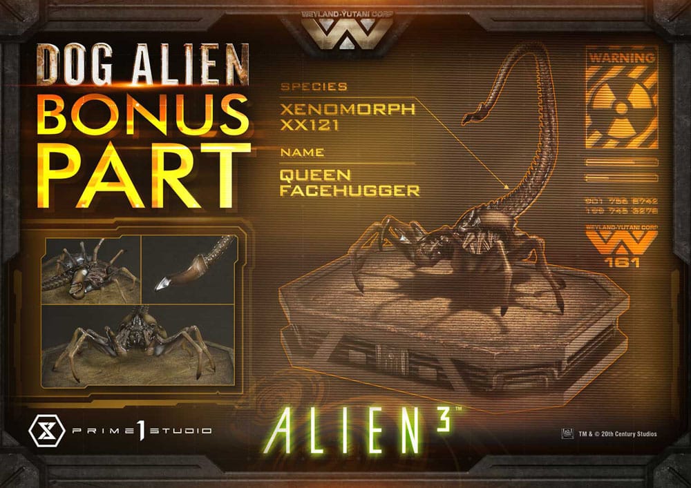 Alien 3 Museum Masterline Series Statue 1/3 Dog Alien XL Deluxe Bonus Version 114 cm    - Preorder - ETA: 25.10.2026