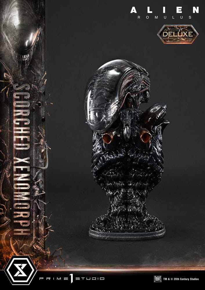 Alien: Romulus Museum Masterline XL Statue 1/3 Scorched Xenomorph Deluxe Version 98 cm - Preorder - ETA: 19.02.2027