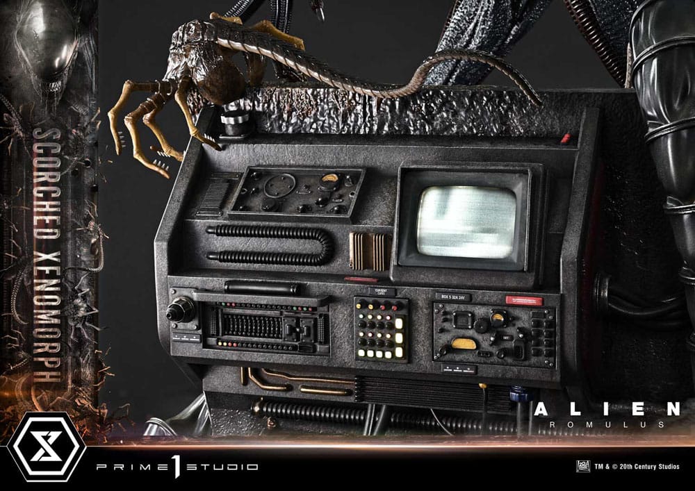 Alien: Romulus Museum Masterline XL Statue 1/3 Scorched Xenomorph Deluxe Version 98 cm - Preorder - ETA: 19.02.2027