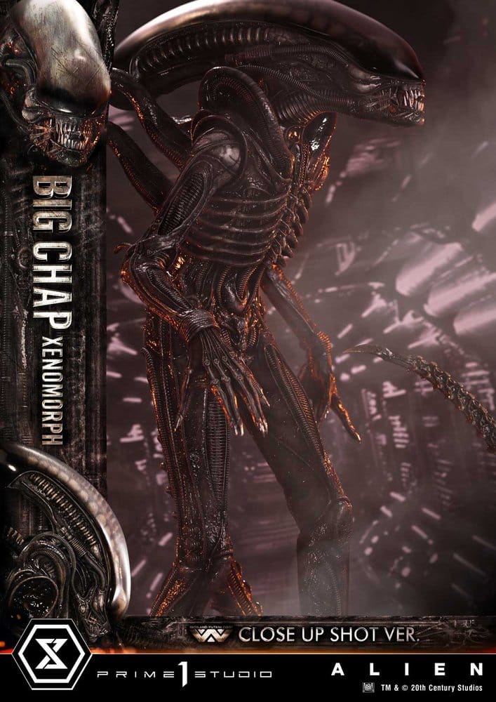 Alien (Film) Museum Masterline XL Statue 1/3 Big Chap Xenomorph Close Up Shot Ver. 100 cm - Preorder - ETA: 25.01.2028