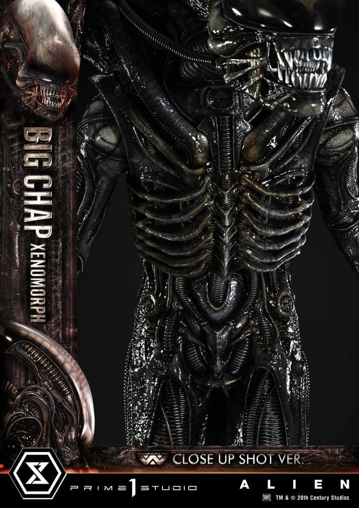 Alien (Film) Museum Masterline XL Statue 1/3 Big Chap Xenomorph Close Up Shot Ver. 100 cm - Preorder - ETA: 25.01.2028