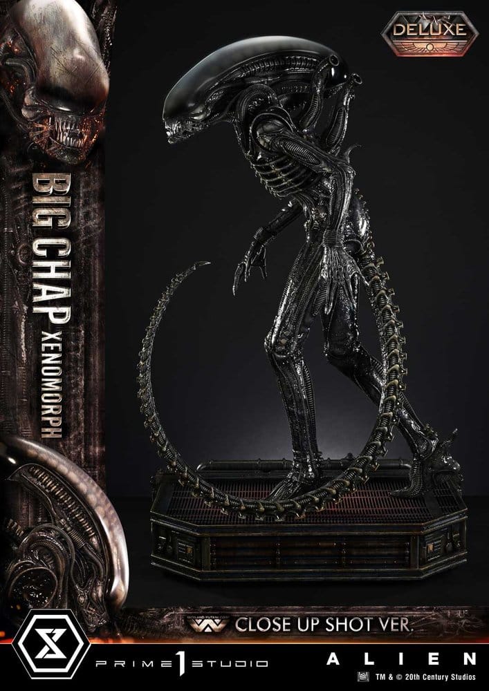 Alien (Film) Museum Masterline XL Statue 1/3 Big Chap Xenomorph Close Up Shot Ver. Deluxe Version 100 cm - Preorder - ETA: 25.01.2028
