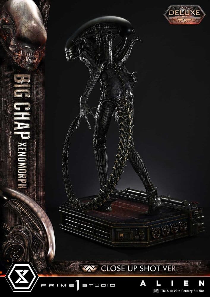 Alien (Film) Museum Masterline XL Statue 1/3 Big Chap Xenomorph Close Up Shot Ver. Deluxe Version 100 cm - Preorder - ETA: 25.01.2028