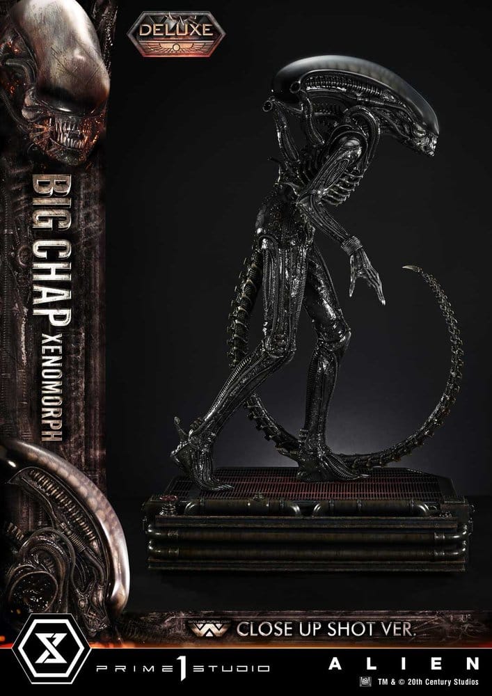 Alien (Film) Museum Masterline XL Statue 1/3 Big Chap Xenomorph Close Up Shot Ver. Deluxe Version 100 cm - Preorder - ETA: 25.01.2028