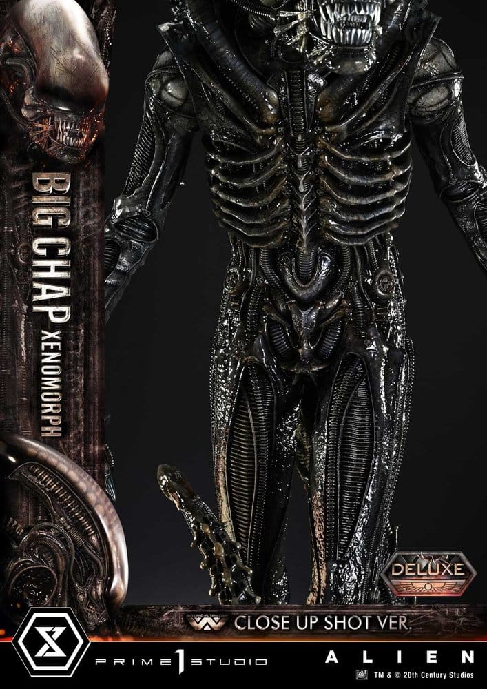Alien (Film) Museum Masterline XL Statue 1/3 Big Chap Xenomorph Close Up Shot Ver. Deluxe Version 100 cm - Preorder - ETA: 25.01.2028
