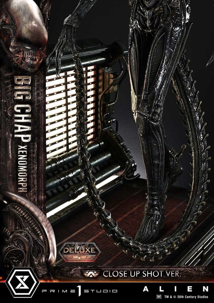 Alien (Film) Museum Masterline XL Statue 1/3 Big Chap Xenomorph Close Up Shot Ver. Deluxe Version 100 cm - Preorder - ETA: 25.01.2028