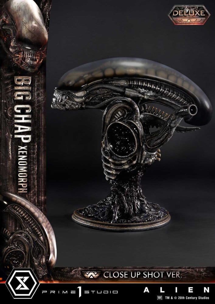 Alien (Film) Museum Masterline XL Statue 1/3 Big Chap Xenomorph Close Up Shot Ver. Deluxe Version 100 cm - Preorder - ETA: 25.01.2028