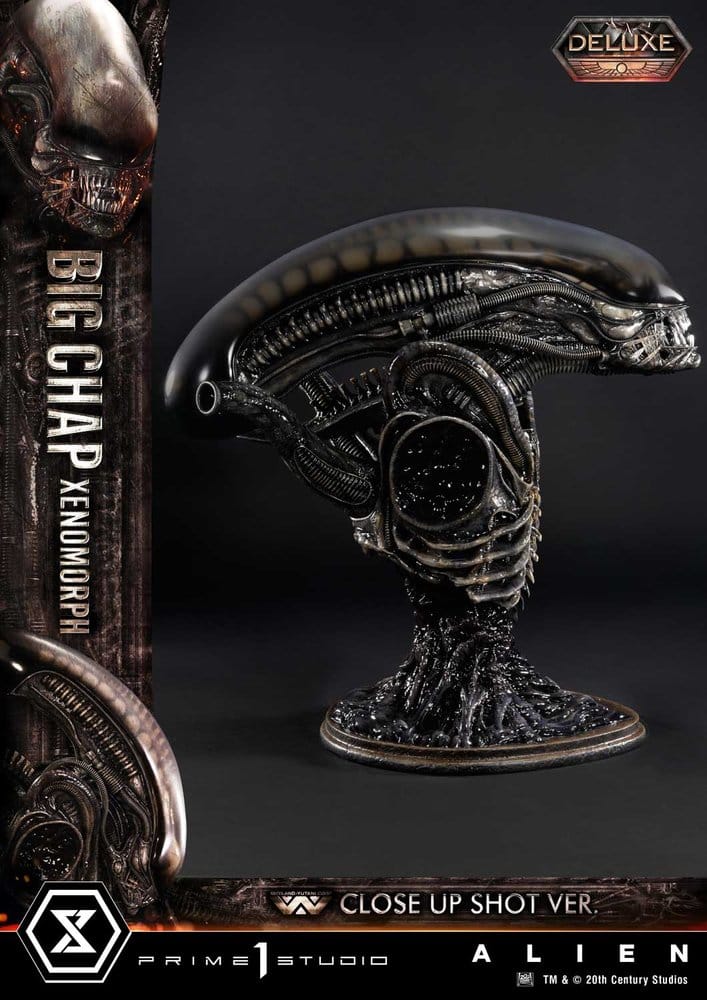Alien (Film) Museum Masterline XL Statue 1/3 Big Chap Xenomorph Close Up Shot Ver. Deluxe Version 100 cm - Preorder - ETA: 25.01.2028
