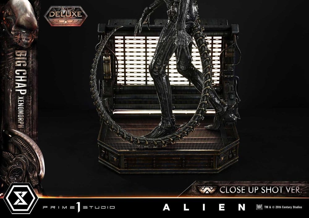 Alien (Film) Museum Masterline XL Statue 1/3 Big Chap Xenomorph Close Up Shot Ver. Deluxe Version 100 cm - Preorder - ETA: 25.01.2028