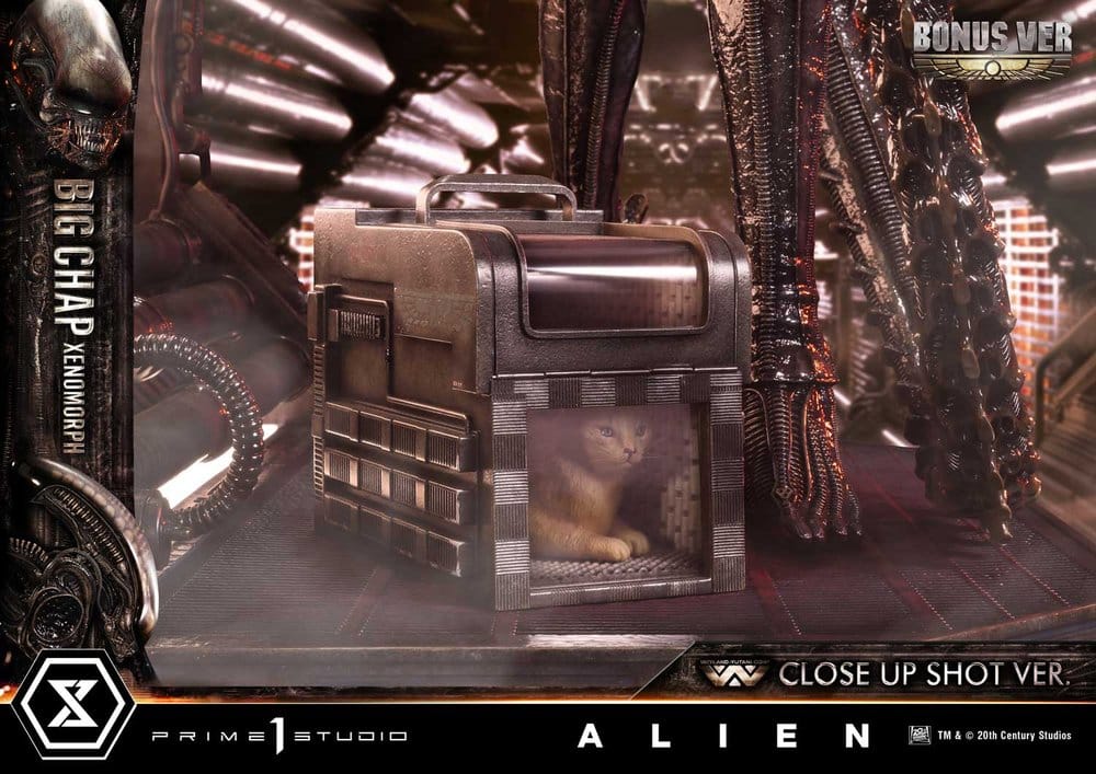 Alien (Film) Museum Masterline XL Statue 1/3 Big Chap Xenomorph Close Up Shot Ver. DX Bonus Version 100 cm - Preorder - ETA: 25.01.2028