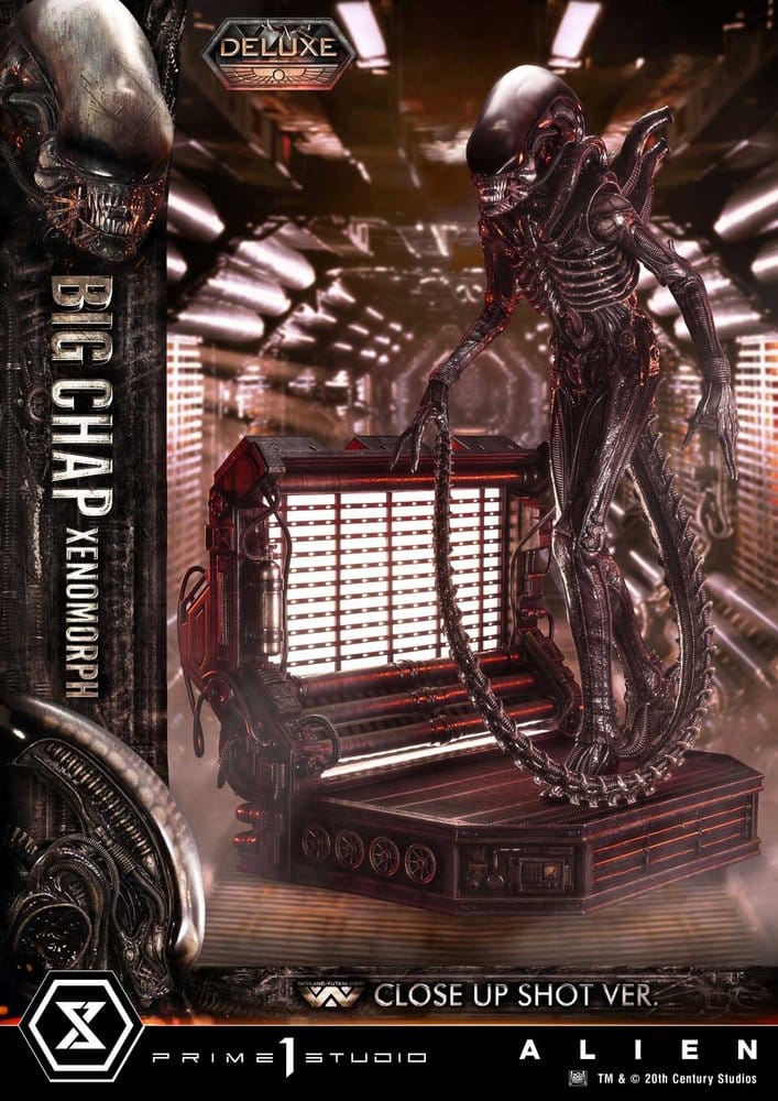 Alien (Film) Museum Masterline XL Statue 1/3 Big Chap Xenomorph Close Up Shot Ver. DX Bonus Version 100 cm - Preorder - ETA: 25.01.2028