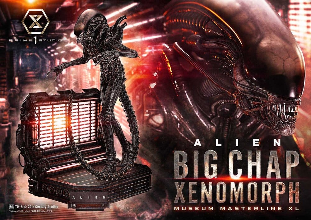 Alien Museum Masterline XL Statue 1/3 Big Chap Xenomorph Regular Ver. 100 cm - Preorder - ETA: 25.01.2028