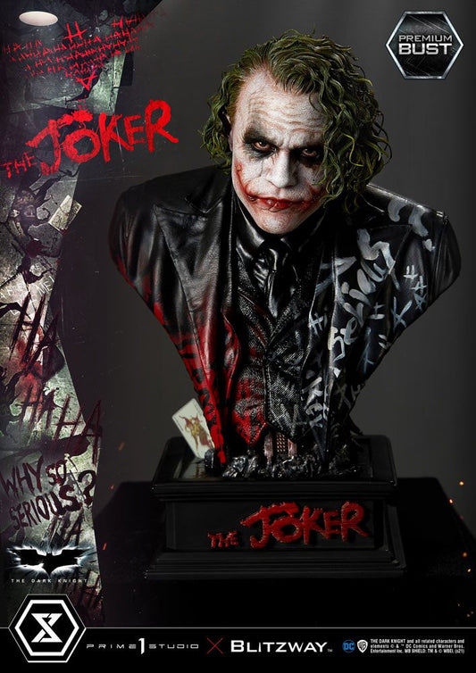 The Dark Knight Premium Büste The Joker 26 cm - limitiert - Preorder - ETA Anfang 03.2025