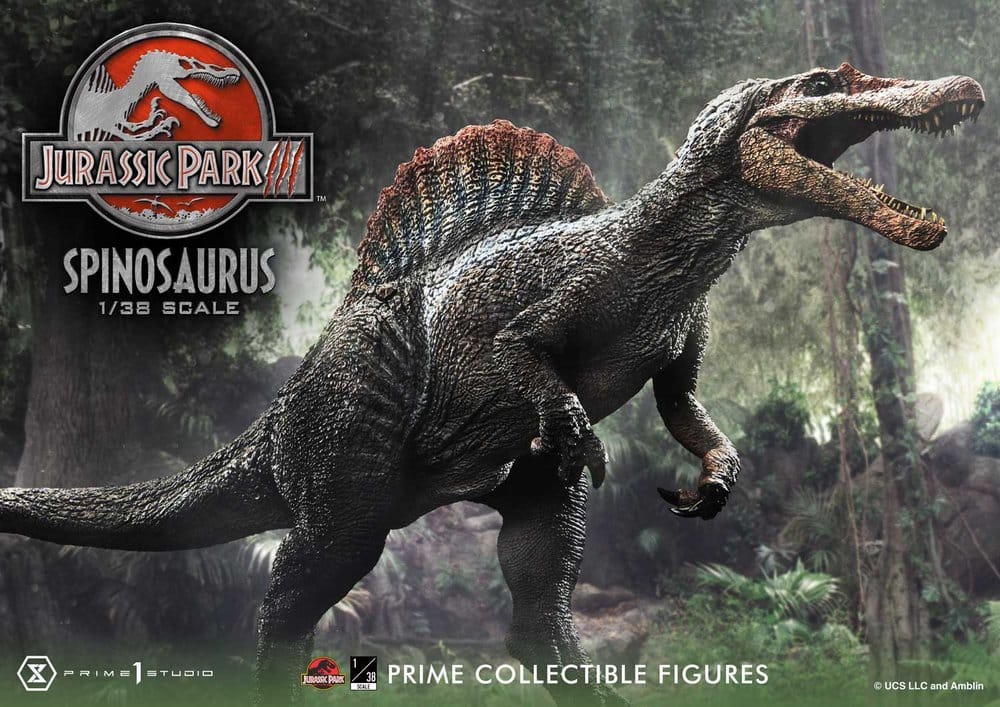 Jurassic Park III (Film) Prime Collectible Figures Statue 1/38 Spinosaurus 24 cm - Preorder - ETA: 23.10.2026