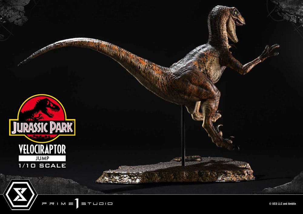 Jurassic Park Prime Collectibles Statue 1/10 Velociraptor Jump 21 cm - Preorder - ETA: 12.09.2025