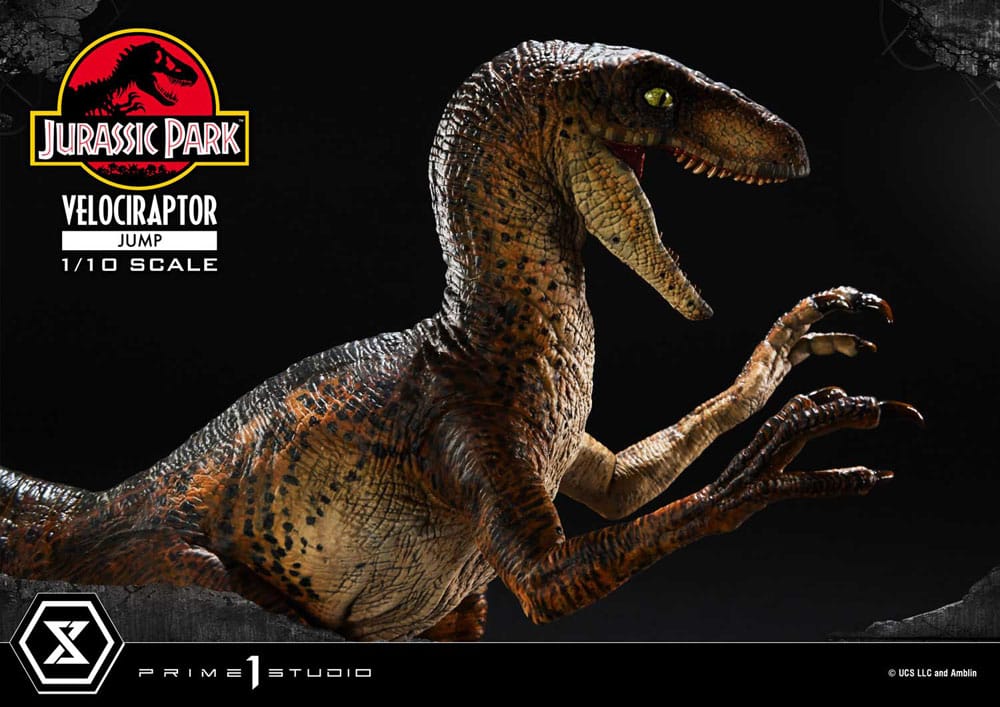 Jurassic Park Prime Collectibles Statue 1/10 Velociraptor Jump 21 cm - Preorder - ETA: 12.09.2025