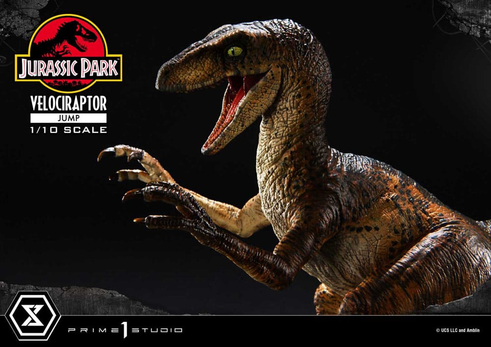 Jurassic Park Prime Collectibles Statue 1/10 Velociraptor Jump 21 cm - Preorder - ETA: 12.09.2025