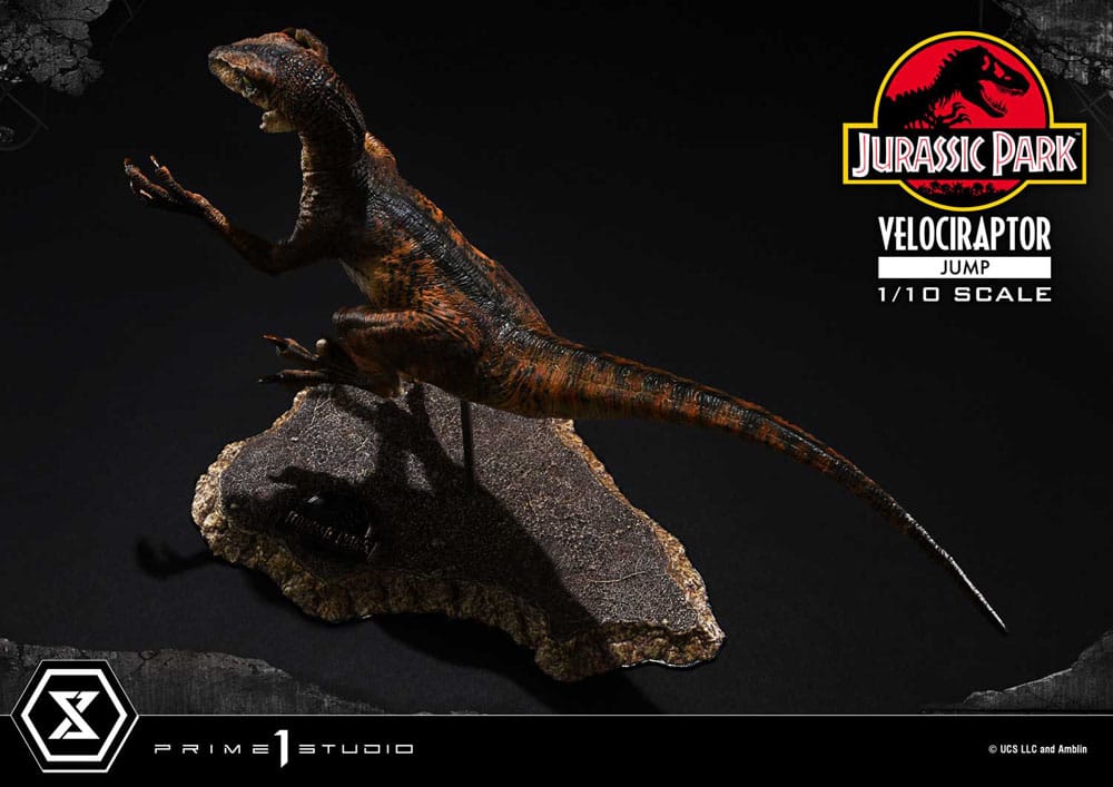 Jurassic Park Prime Collectibles Statue 1/10 Velociraptor Jump 21 cm - Preorder - ETA: 12.09.2025