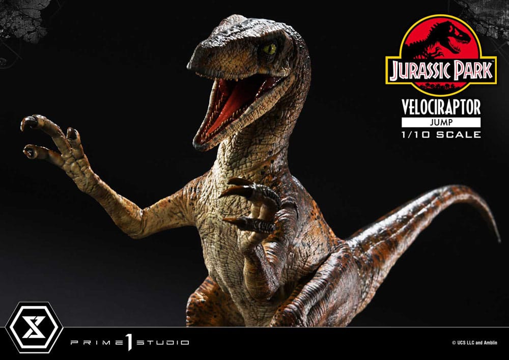 Jurassic Park Prime Collectibles Statue 1/10 Velociraptor Jump 21 cm - Preorder - ETA: 12.09.2025