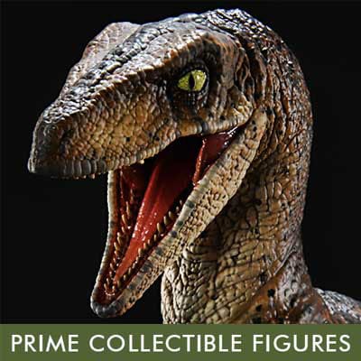 Jurassic Park Prime Collectibles Statue 1/10 Velociraptor Jump 21 cm - Preorder - ETA: 12.09.2025
