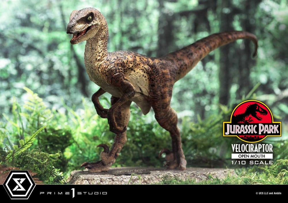 Jurassic Park Prime Collectibles Statue 1/10 Velociraptor Open Mouth 19 cm - Preorder - ETA: 11.11.2025