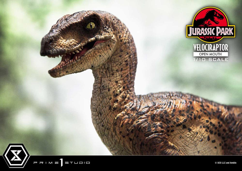 Jurassic Park Prime Collectibles Statue 1/10 Velociraptor Open Mouth 19 cm - Preorder - ETA: 11.11.2025