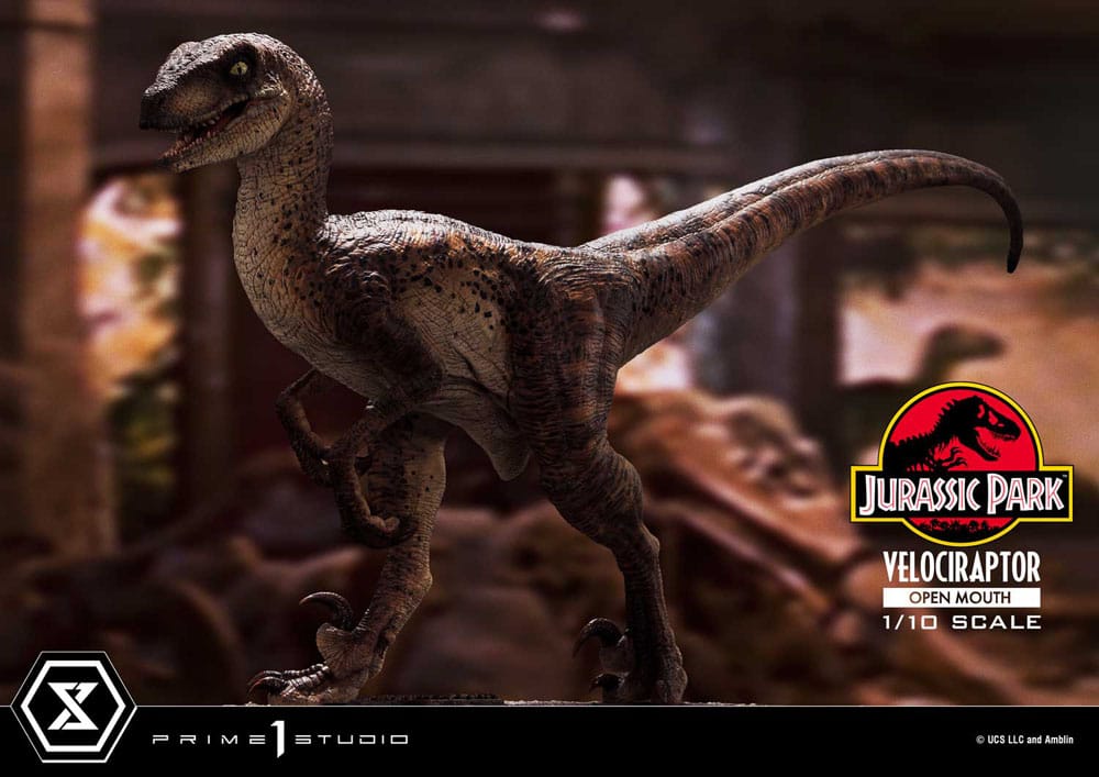 Jurassic Park Prime Collectibles Statue 1/10 Velociraptor Open Mouth 19 cm - Preorder - ETA: 11.11.2025