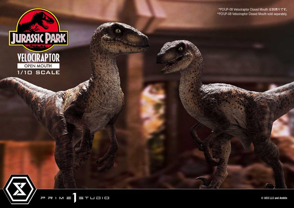 Jurassic Park Prime Collectibles Statue 1/10 Velociraptor Open Mouth 19 cm - Preorder - ETA: 11.11.2025