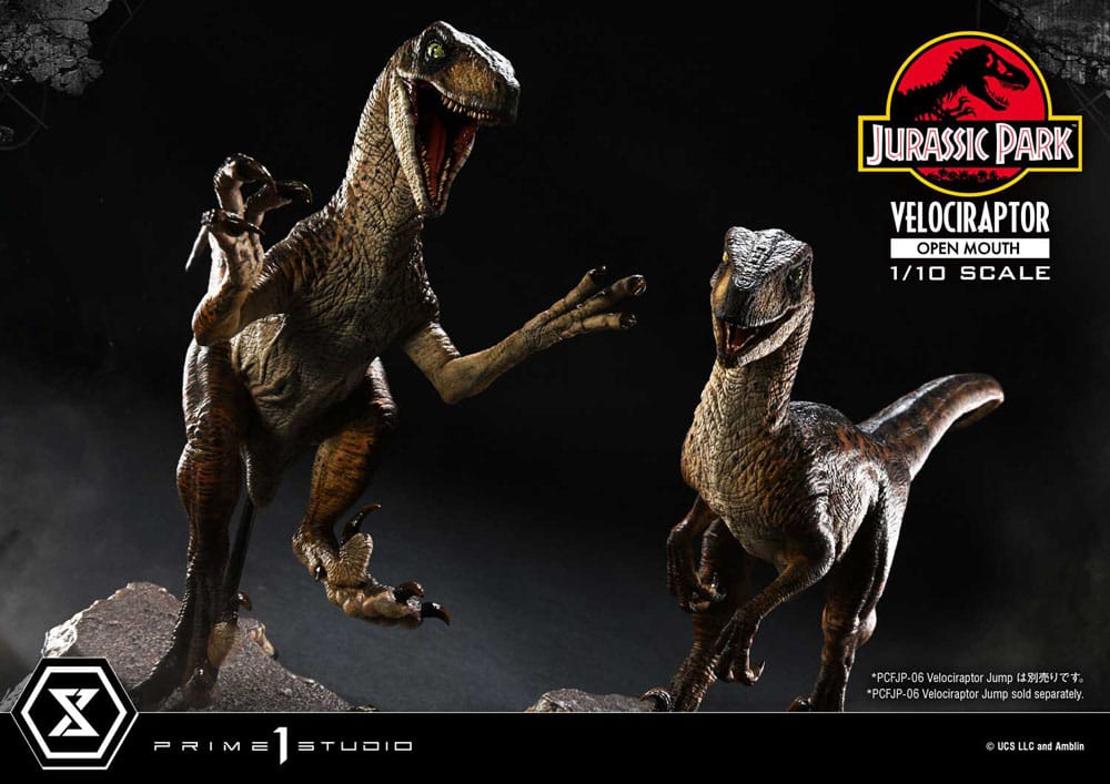 Jurassic Park Prime Collectibles Statue 1/10 Velociraptor Open Mouth 19 cm - Preorder - ETA: 11.11.2025