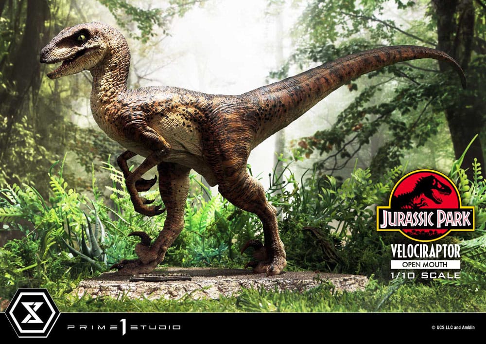 Jurassic Park Prime Collectibles Statue 1/10 Velociraptor Open Mouth 19 cm - Preorder - ETA: 11.11.2025