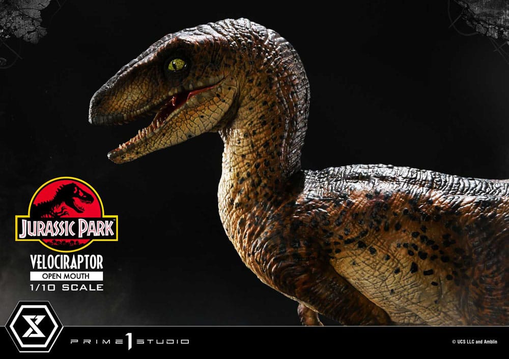 Jurassic Park Prime Collectibles Statue 1/10 Velociraptor Open Mouth 19 cm - Preorder - ETA: 11.11.2025