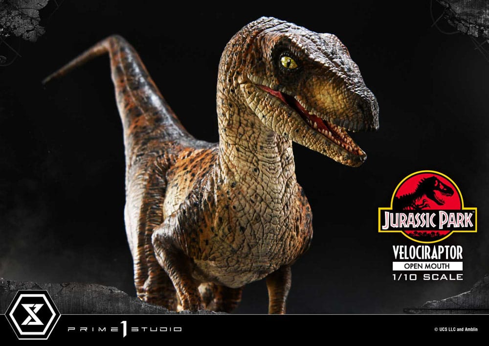 Jurassic Park Prime Collectibles Statue 1/10 Velociraptor Open Mouth 19 cm - Preorder - ETA: 11.11.2025
